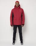 Горнолыжная куртка мужская красного цвета 88815Kr