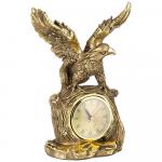 169-384 часы "орел" высота 31 см цвет: бронза с позолотой