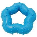 Игрушка для собаки "Bubble gum-Морская звезда" 9см цвет голубой Ultramarine