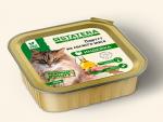 Влажный корм мясной паштет для кошек и котов с индейкой STATERA, 100 г