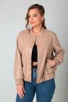 Бомбер Liona Style 844 бежевый