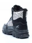 2222-4 BLACK Ботинки подростковые зимние (искусственные материалы)