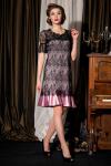 Платье Barbara Geratti 2721-Р черный/розовый