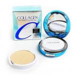 [ENOUGH] Компактная пудра для лица КОЛЛАГЕН Collagen Hydro Moisture Two Way Cake SPF25 PA++ (21), 13 гр * 2 шт