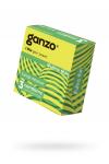 Презервативы Ganzo, ultra thin, супер тонкие, латекс, 18 см, 5,2 см, 3 шт.