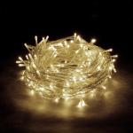 VEGAS   24V Электрогирлянда-конструктор "Занавес" 192 теплых LED ламп (36 мигающих), 6 нитей, прозрачный провод, 1*4 м /32/4