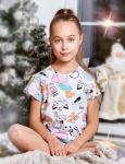 Пижама детская KETMIN SWEET NIGHT цв.Белый (Футболка/Шорты)