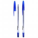 * Акция Ручка шариковая СТАММ 111 синяя, 0,7мм, прозрачный корпус, РС21