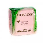 BioCos. Бумажные салфетки цветные, 100 шт. Т 2543