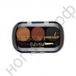 Dodo girl eyebrow тени для бровей bp001 тон02, 3цвета