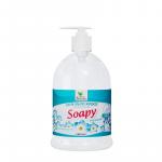 Крем-мыло жидкое "Soapy" увлажняющее с дозатором 500 мл Clean&Green CG8064