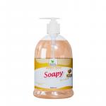 Жидкое мыло "Soapy" хозяйственное с дозатором 500 мл Clean&Green CG8065