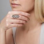 "Авино" кольцо в серебре из коллекции "Antique" от Jenavi