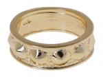 "Цервельер" кольцо в золотом покрытии из коллекции "Рок-н-ролл" от Jenavi