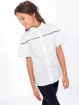 Блуза для девочки р. 122 см Белый 681/2SC22 Vulpes