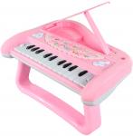 Игрушка музыкальная 9013-2 Пианино цв. розовый в/к