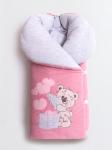 Комплект на выписку д/с Amaro Baby 3пр RF-472 розовый