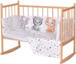 Комплект в кроватку 4пр Cats and bunnies КО-2201