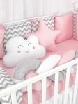 Комплект в кроватку 5пр My Little girl 1055 ЗГ