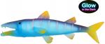 Детская игрушка рыбы " Я играю в зоопарк" в виде барракуды, светящаяся  в темноте W6328-6B Штучно