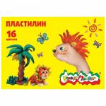 Пластилин 16 цв. Каляка-Маляка ПКМ16/ПКМ16-П в/к