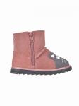 Ботинки утепленные для девочки, арт. W2311, розовый, Vulpes, 24
