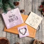 Набор подарочный Этель Hello winter: кухонное полотенце и аксессуары