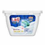 Liby. Капсулы для стирки 3в1 "Antibacterial&Softener", 18 шт. P 8619