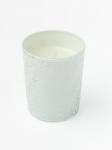 Свеча Dunglass Floox, 5,5х5,5х6,5 см, цв.белый, комб.мат-лы, вес 65 гр, в стеклянном стакане