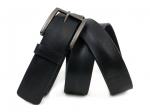 Кожаный черный мужской джинсовый ремень B40-2012