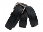 Кожаный черный мужской джинсовый ремень B40-2006