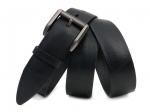 Кожаный черный мужской джинсовый ремень B40-2005