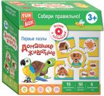 Котятова Н. И. Fun Box. Собери правильно! Домашние животные. 3+