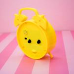 Часы-будильник «SMILE», yellow