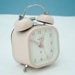 Часы-будильник «Classic square», pink