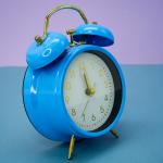 Часы-будильник «Aesthetic», blue