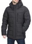 4018-L BLACK Куртка мужская зимняя ROMADA