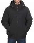 4019 BLACK Куртка мужская зимняя ROMADA