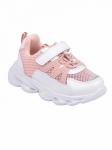 Полуботинки для девочки, арт. W7993-A, розовый, белый, Neo Feet, 23