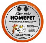 Мазь д/лап собак Идем ГУЛЯТЬ 100 мл защитная (с воском и прополисом) HOMEPET 8240533