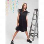 Коктейльное платье черное