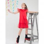 Коктейльное платье красное