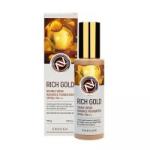 [ENOUGH] Тональный крем для лица ЗОЛОТО Rich Gold Double Wear Radiance Foundation SPF50+ PA+++ (21), 100 мл
