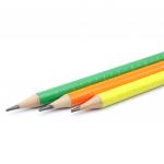 70806 Набор карандашей деревянных HB заточенных, с ластиком, 10 шт