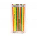 70806 Набор карандашей деревянных HB заточенных, с ластиком, 10 шт