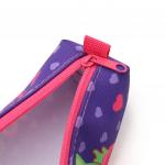 70008 Пенал объемный Авокадо-питахайя, 1 отделение на молнии, 21*4,5*4,5 см