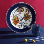 BY COLLECTION Флёр Блюдо круглое 30,5см, костяной фарфор