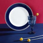 BY COLLECTION Флёр Тарелка подстановочная 26,5см, костяной фарфор
