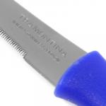 "Tramontina Athus" Нож для помидоров и цитрусовых 12см, пластмассовая ручка, с зубчиками, синий (Бразилия)