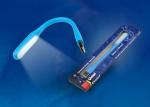 Uniel TLD-541 Blue св-к USB для ноутбука св/д 6W(260lm) резина/пластик 170x15 синий